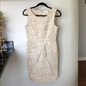 Calvin Kleinbeige work shift dress